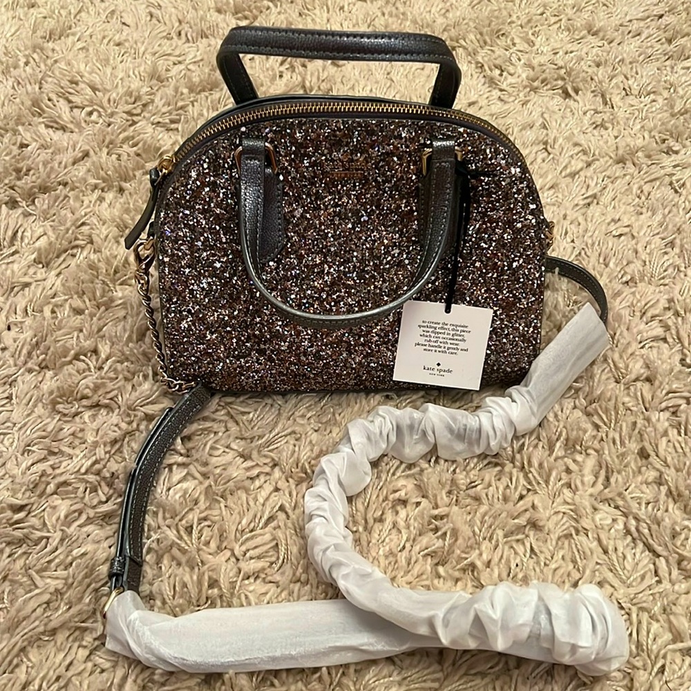 Kate spade glitter handbag.
